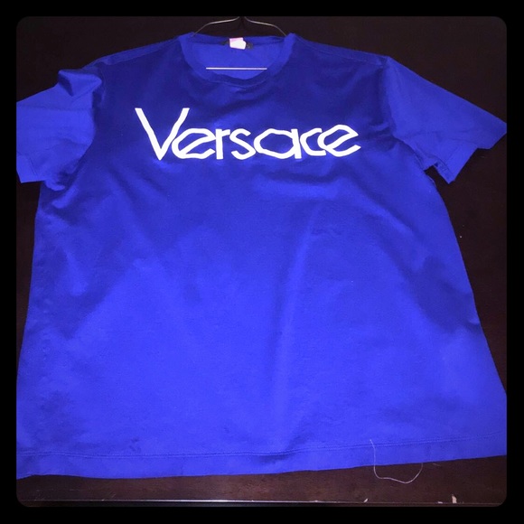 Men’s Blue Versace Shirt Size Medium